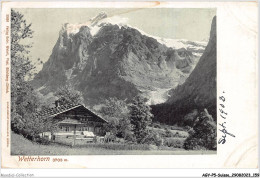 AGYP5-0509-SUISSE - WETTERHORN -  - Autres & Non Classés