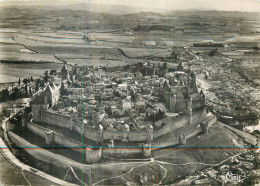 CARCASSONNE . Vue Aérienne Générale De La Cité - Carcassonne