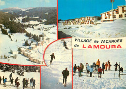 Village De Vacances De LAMOURA .CP Multivues . - Other & Unclassified