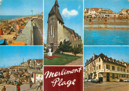 SOUVENIR De MERLIMONT PLAGE . CP Multivues - Other & Unclassified