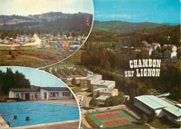 LE CHAMBON SUR LIGNON .  CP Multivues - Le Chambon-sur-Lignon
