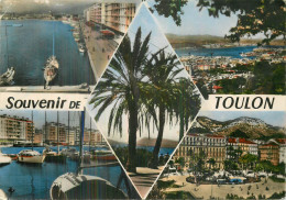 Souvenir  De  TOULON .  CP  Multivues - Toulon