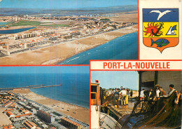 PORT LA NOUVELLE . CP Multivues - Port La Nouvelle