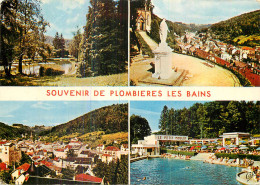 SOUVENIR De PLOMBIERES LES BAINS . CP Multivues - Plombieres Les Bains