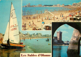 LES SABLES D'OLONNE . CP Multivues - Sables D'Olonne