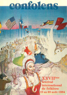 CONFOLENS . XXVUUe Anniversaire FESTIVAL INTERNATIONAL FOLKLORE DU  MONDE 1984 - Confolens