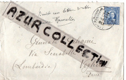 LETTRE DE SHANGAI POUR UN GENERAL ITALIEN - 1912-1949 Republic