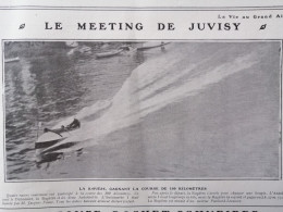 1905 LE MEETING DE JUVISY - LA RAPIÈRE GAGNANT LA COURSE DES 100 KILOMETRES - LA VIE AU GRAND AIR - Andere & Zonder Classificatie