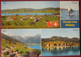 Einsiedeln (SZ) - Mehrbildkarte "Gruss Vom Sihlsee" / Gross, Euthal, Willerzell - Einsiedeln