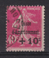 Timbre Oblitéré De France De 1930 YT 266 Caisse D'amortissement - Oblitérés
