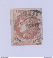 FRANCE Bordeaux 2c YT N°40b Oblitéré - Cote 375E - 1870 Bordeaux Printing