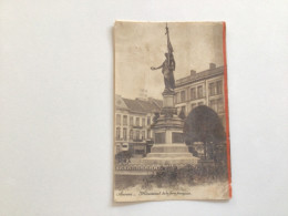 Carte Postale Ancienne (1904) Anvers Monument De La Furie Française - Antwerpen