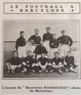 1905 FOOTBALL - LE FOOTBALL CLUB DE BARCELONE - LA VIE AU GRAND AIR - Sonstige & Ohne Zuordnung