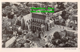 R358162 Leiden. Luchtfoto Pieterskerk. K. L. M. Foto. No. 17258 - World