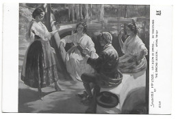 LA LEÇON DE DANSE / THE DANCING LESSON.- SALON 1913, FDO. VISCAI.- PARIS - Peintures & Tableaux
