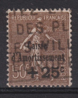 Timbre Oblitéré De France De 1930 YT 267 Caisse D'amortissement - Gebraucht