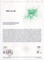 - Document Premier Jour LE PEN CLUB - PARIS 19.9.1981 - - Postdokumente
