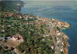 SUISSE - St Gingolph (Suisse) - Vue Générale Aérienne - La Mer - Une Partie De La Ville - Carte Postale - Saint-Gingolph