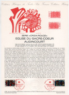 - Document Premier Jour CROIX-ROUGE - AUDINCOURT & ARGENTAN 5.12.1981 - - Croce Rossa