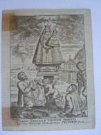 Devotieprentje Image Pieuse Montaigu Scherpenheuvel Imago Deiparae Virginis Montis Acuti .. Theodorus Van Merlen Gravure - Devotion Images