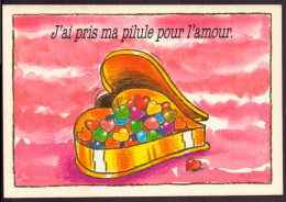 CPM " J'ai Pris Ma Pilule Pour L'amour " - Humor