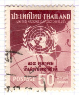 T+ Thailand 1961 Mi 381 UNO - Tailandia