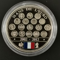 MEDAILLE 40 Mm 10 ANS DE L'EURO 2002 2012 / FRANCE - Other & Unclassified