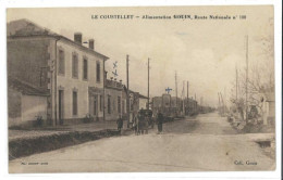 CPA - Alimentation Gouin Route Nationale - Le Coustellet (84) - Autres & Non Classés