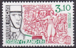 Frankreich, 1984, Mi.Nr. 2443, MNH **,  Fremdenlegion. Légion étrangère. - Unused Stamps