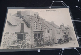 Carte   Postale  DEVAL  Vue Des Magasins De Cycles J BARRE - Derval