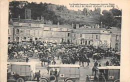 La Grande Guerre En Champagne, Argonne, Meuse  -  Une Ville Du Font   -  Guerre 1914-18  -  Chevaux, Ambulances - Oorlog 1914-18