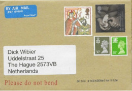 Postzegels > Europa > Groot-Brittannië > 1952-2022 Elizabeth II > Brief Met 4 Postzegels (17541) - Lettres & Documents