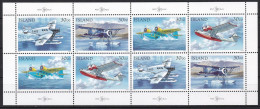 IS258– ISLANDE – ICELAND – 1993 – ICELANDIC POSTAL FLIGHTS – Y&T # 741/4(x2) MNH 22 € - Nuevos