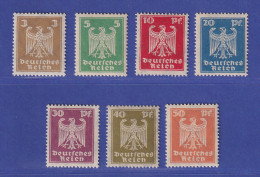 Dt. Reich 1924 Reichsadler Mi.-Nr. 355-361 Satz Kpl. Postfrisch ** - Unused Stamps