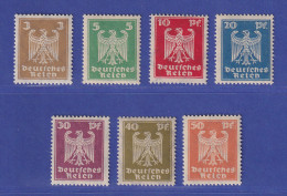 Dt. Reich 1924 Reichsadler Mi.-Nr. 355-361 Satz Kpl. Postfrisch ** - Ongebruikt