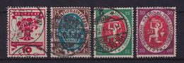 Dt. Reich 1919 Nationalversammlung  Mi.-Nr. 107-110 Gestempelt - Usados