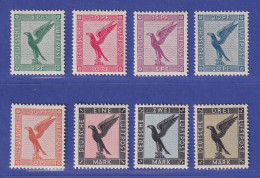 Dt. Reich 1926 Flugpostmarken Adler Mi.-Nr. 378-384 Ungebraucht * - Unused Stamps