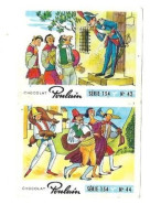 DEUX IMAGES POULAIN SERIE 154 N° 42 ET 44 LES TROIS BANDITS DE NAPOLI - Poulain