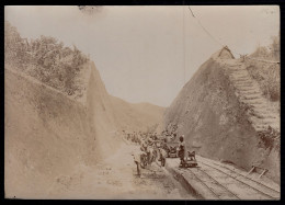 Madagascar Est - SAFOTONA Une Tranchée Dans La Roche (TCE 1898) - Afrique