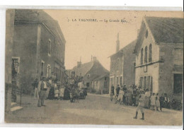 CPA - La Tagnière - La Grande Rue (71) - Other & Unclassified