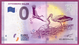 0-Euro XEJB 2019-7 AFFENBERG SALEM - STÖRCHE - Private Proofs / Unofficial