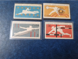 CUBA  NEUF  1965  JUEGOS  NACIONALES  //  PARFAIT  ETAT  //  Sans Gomme - Unused Stamps