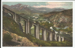 Le Grand Viaduc Du Funiculaire Et La Vallée D'Argeles    1926    N° 134 - Lourdes