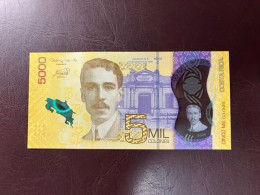 Costa Rica Polymer 5000 Colones 2018 P-W282 UNC - Costa Rica