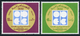 Iraq 577-578, Hinged. Michel 646-647. OPEC, 10th Ann. 1970. - Iraq