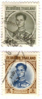 T+ Thailand 1963 Mi 416 422 Bhumipol Adujadeh - Tailandia
