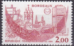 Frankreich, 1984, Mi.Nr. 2449, MNH **, Kongress Briefmarkensammlervereine,  Associations De Philatélistes, - Neufs