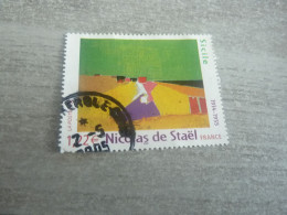 Nicolas De Stael (1914-1955) - Sicile - 1.22 € - Yt 3762 - Multicolore - Oblitéré - Année 2005 - - 2008-2013 Marianne Of Beaujard