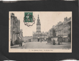 129003         Francia,     Le  Cateau,   La  Grande   Place,   VG - Le Cateau