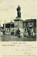 2423 - Roumanie - BUCURESCI  -  CONSTANTA  :  STATUIA  OVIDIU   Circulée En  1901 - Roemenië